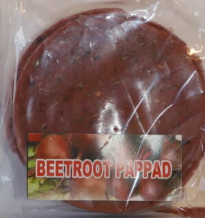 Beetroot Papad | Colorful and Crispy Beetroot Crackers | Karla | Saviruchi Foods