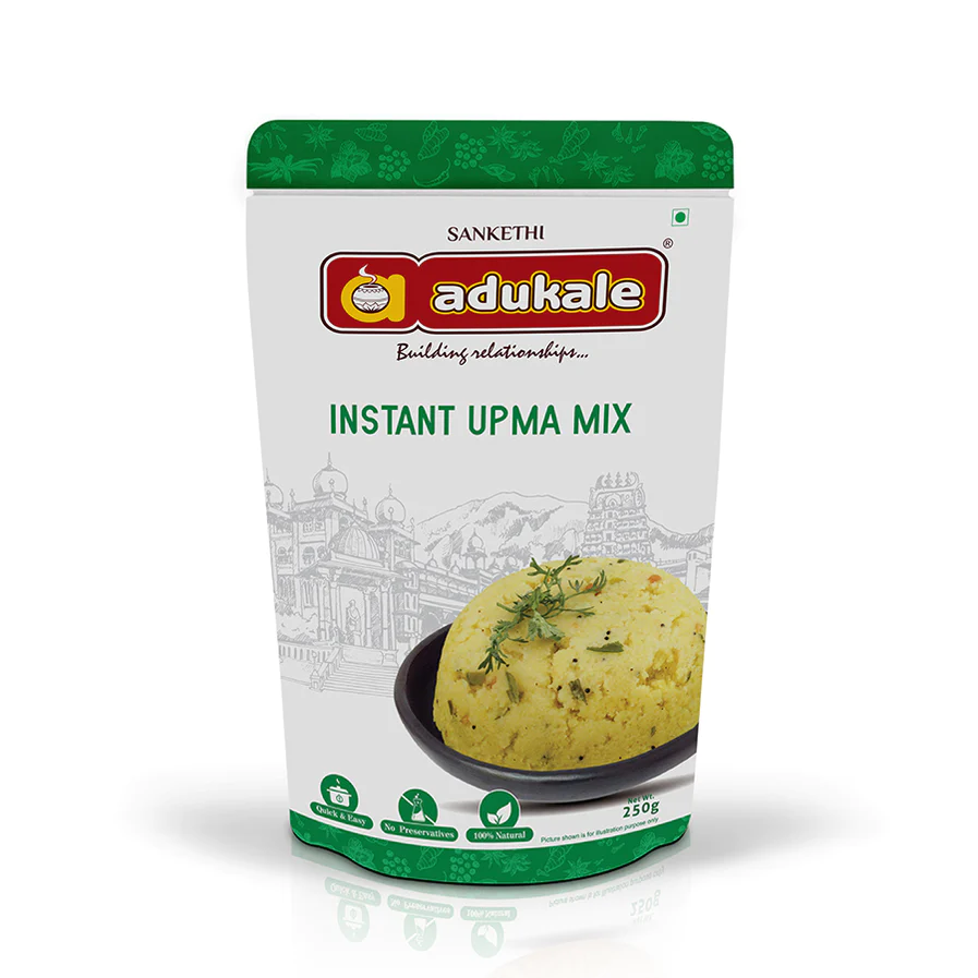 Plain Upma Mix | Quick and Flavorful Breakfast Option | Adukale | Saviruchi Foods