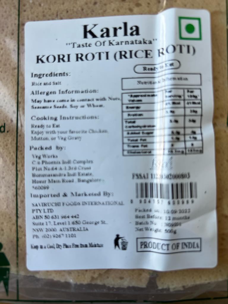 Kori Roti | Mangalorean Curry with Crispy Rice Wafers | Karla | Saviruchi Foods - Image 2