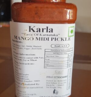 Mango Midi Pickle | A Burst of Sweet and Spicy Flavors | Karla | Saviruchi Foods