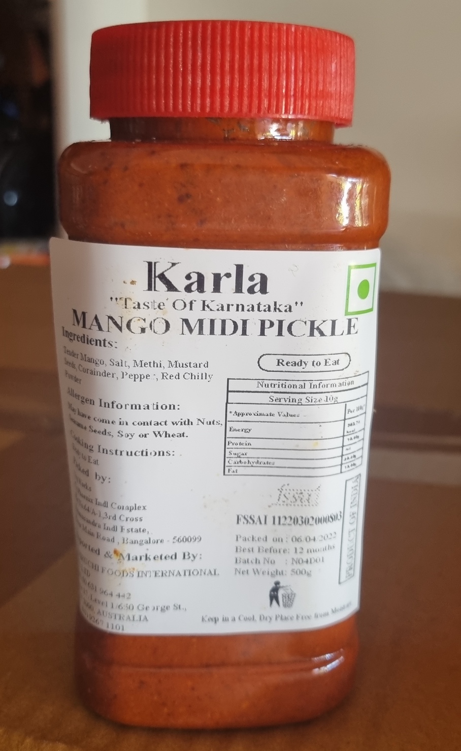 Mango Midi Pickle | A Burst of Sweet and Spicy Flavors | Karla | Saviruchi Foods