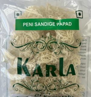 Peni Sandige Papad | Crispy and Delicate Indian Fritters | Karla | Saviruchi Foods