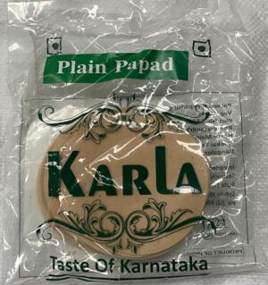 Plain Papad | Traditional Indian Crispy Snack | Karla | Saviruchi Products