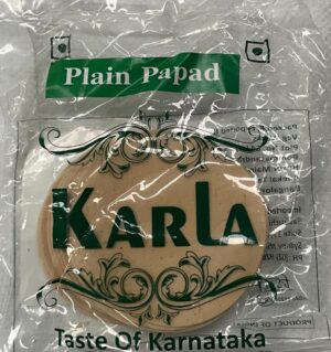 Plain Urad Papad | Traditional Indian Lentil Crisps | Karla | Saviruchi Products