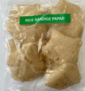 Rice Sandige Papad | Traditional Rice-based Crackers | Karla | Saviruchi Foods