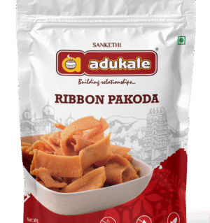 Ribbon Pokoda Snacks | Ribbon-shaped Crunchy Fritters | Adukale | Saviruchi Foods